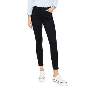 KanCan Paige High-rise Ankle Skinny Jean Solid Black 9/28